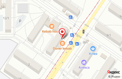 Магазин кондитерских изделий в Заводском районе на карте