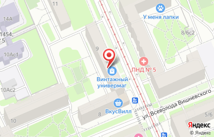 Ателье в Москве на карте