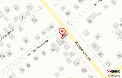 Торгово-сервисная компания Мера на Ишимской улице на карте