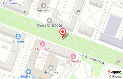 Почтовое отделение №6 в Тракторозаводском районе на карте