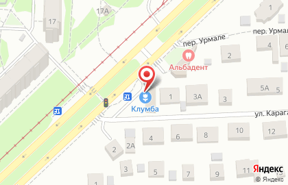 Оптово-розничная цветочная база Клумба в Приволжском районе на карте