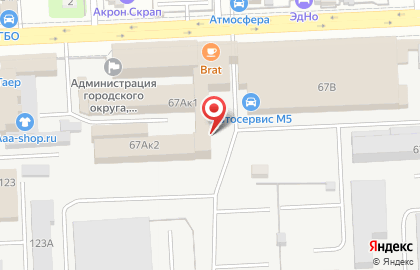 Самараинформресурс, МБУ в Железнодорожном районе на карте