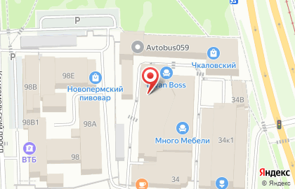 Салон мебели и матрасов Гармония на улице Героев Хасана на карте