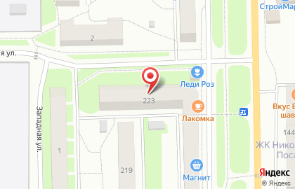 Продовольственный магазин, ООО Овен на карте