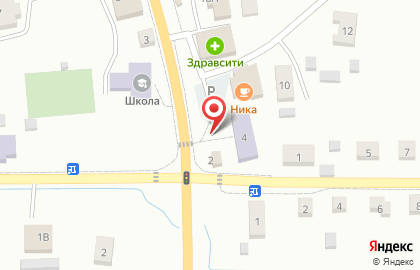 Средняя общеобразовательная школа, пос. Нивенское на карте