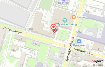 Театр Gorizont Entertainment на Демидовской улице на карте