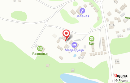 Берлога на Катунской улице на карте