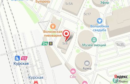 АРМА на Курской на карте