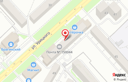 Сеть супермаркетов Пятерочка в Дзержинском районе на карте