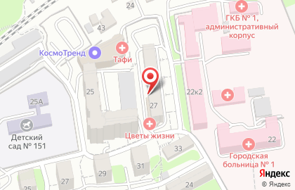 Торгово-сервисная компания Интегра в Фрунзенском районе на карте