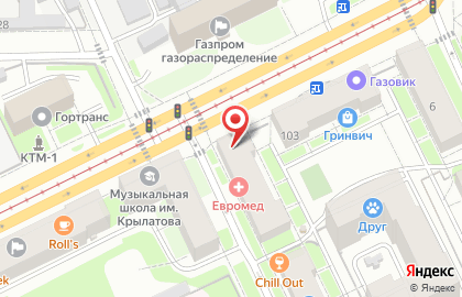 Магазин инструмента и оборудования Мировой инструмент в Мотовилихинском районе на карте