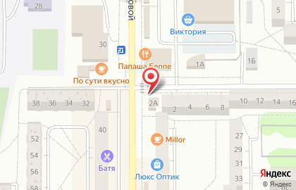 Торгово-сервисная компания Капля на бульваре Любови Шевцовой на карте