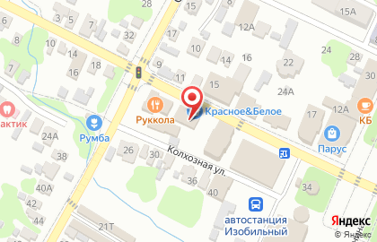 Магазин алкогольной продукции Красное&Белое на улице Семыкина на карте