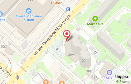 Магазин Fix Price в Октябрьском округе на карте