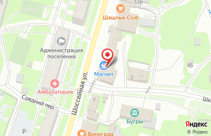 Скибокс на карте