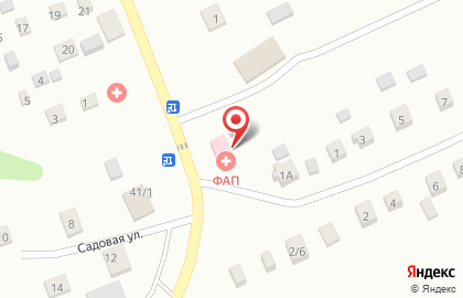 Осоргинский фельдшерско-акушерский пункт на карте