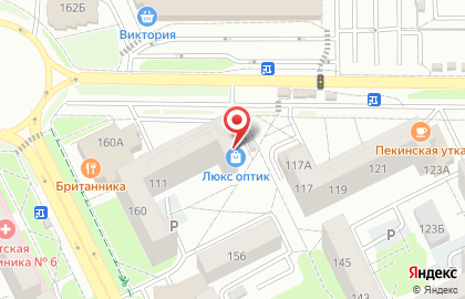 Салон оптики Люкс Оптик на карте