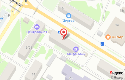 Ювелирный салон Zолото на проспекте Ленина на карте