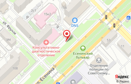 Киоск по продаже питьевой воды Ключ здоровья на улице Фрунзе на карте