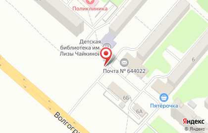 Магазин фруктов и овощей на Волгоградской улице на карте