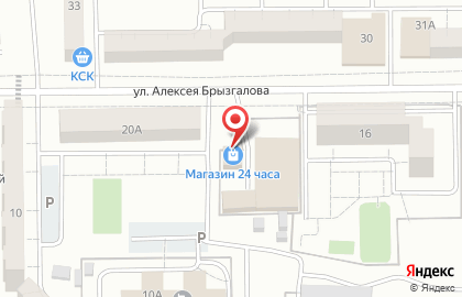 Магазин алкогольной продукции Кураж24 на улице 4-го микрорайона на карте