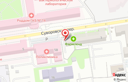 Компания в Екатеринбурге на карте