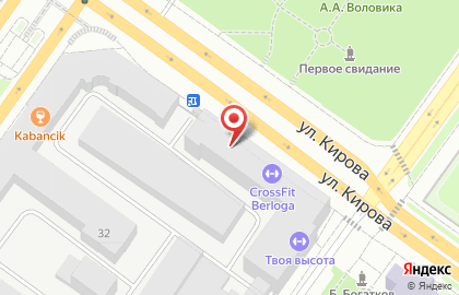 Рекламно-производственная компания Абрис в Октябрьском районе на карте