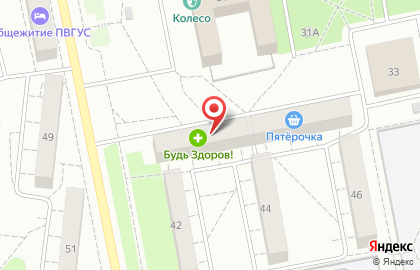 Соточка на улице Ушакова на карте