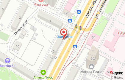 Аптека Эвалар в Волгограде на карте