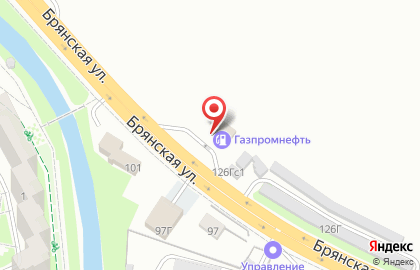 Газпромнефть в Красноярске на карте