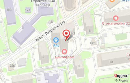 Стоматологическая клиника Дентиформ на улице Кошурникова на карте