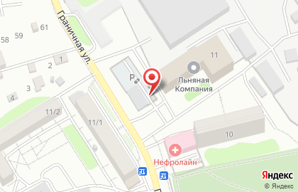 Автостоянка в Барнауле на карте