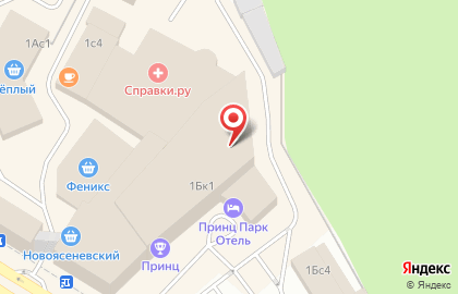 Бюро нотариальных переводов Мегаполис на Новоясеневском проспекте на карте
