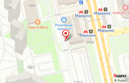 Pizza Lermo на Люблинской улице на карте