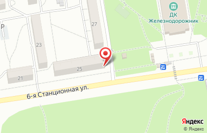 Парикмахерская в Омске на карте