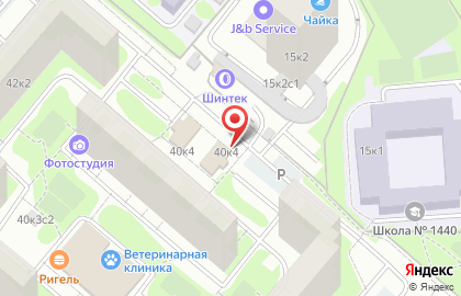 Мастерская по ремонту одежды на Рублёвском шоссе на карте