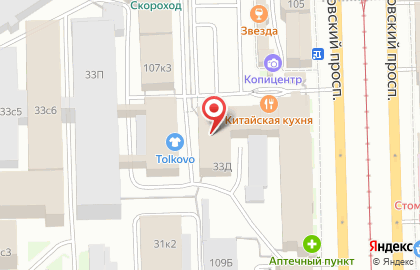 TUI на Московском проспекте на карте