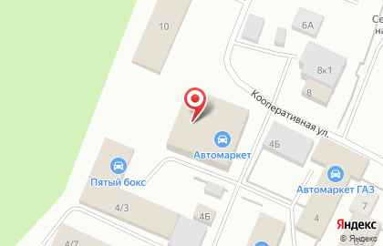 Автосалон Автомаркет на Кооперативной улице на карте