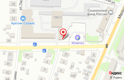 Парикмахерская Леди на Семиреченской улице на карте