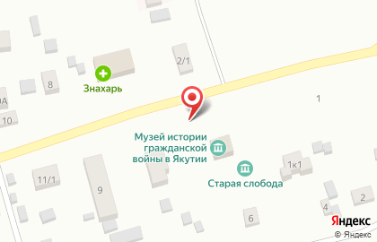 Амгинский музей Истории Гражданской войны в Якутии на карте