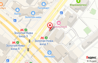 Магазин Гранд на улице Бориса Богаткова на карте