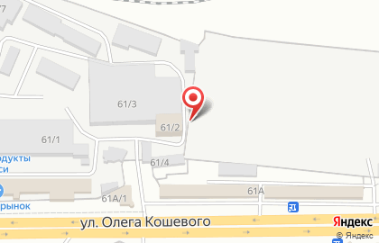 Потребительский торговый кооператив Диалог на улице Олега Кошевого на карте