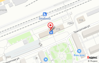 Банкомат ВТБ на Транзитной улице на карте