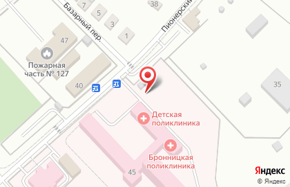Киоск печатной продукции Первая полоса в Пионерском переулке на карте