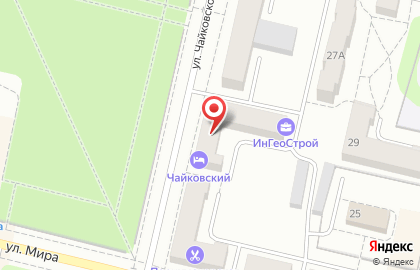 Компания Строительный Дом на улице Чайковского на карте