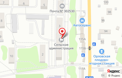 Магазин продуктов в Орле на карте