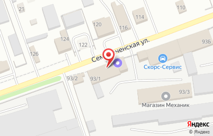 Торговая компания Абразивщик на Семиреченской улице на карте