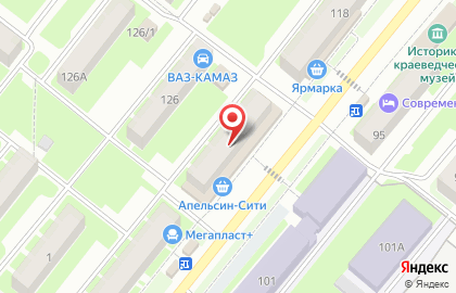 Апельсин сити на Красной улице на карте