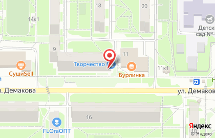 Магазин товаров для праздника Весёлая Затея в Советском районе на карте