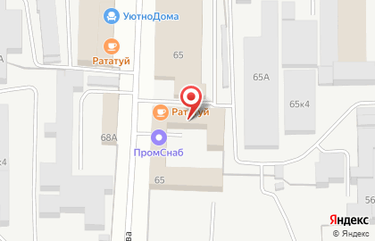 Торгово-производственная компания в Октябрьском районе на карте